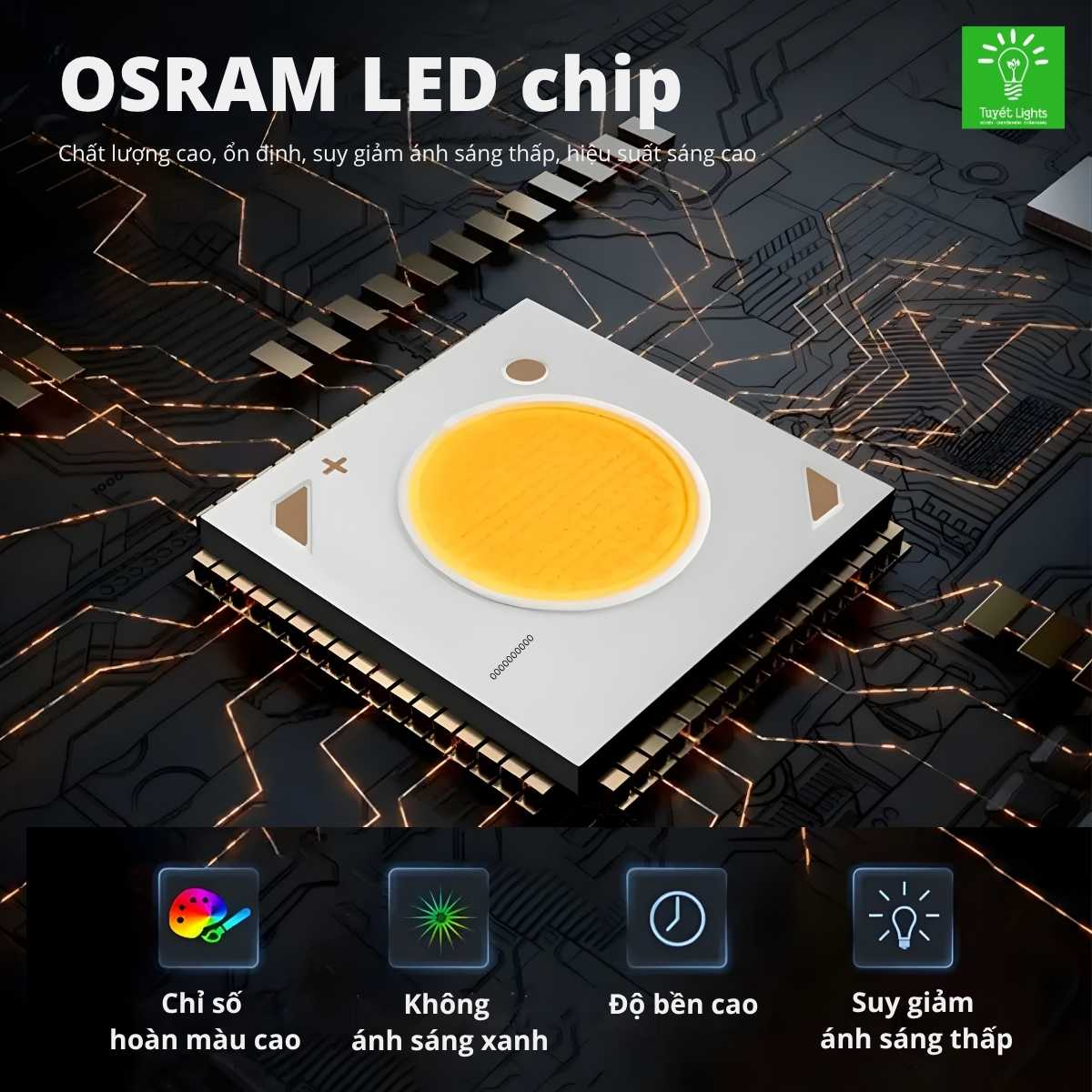 Chip LED OSRAM chất lượng cao